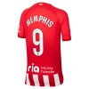 Maillot de Supporter Atlético Madrid Memphis 9 Domicile 2023-24 Pour Enfant